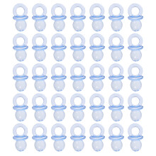 150 Unidades Chupetas Mini Acrílico Transparente Para De Bebê