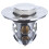 Silver Basin Drain Plug Copper Sink Stopper Replacement 3