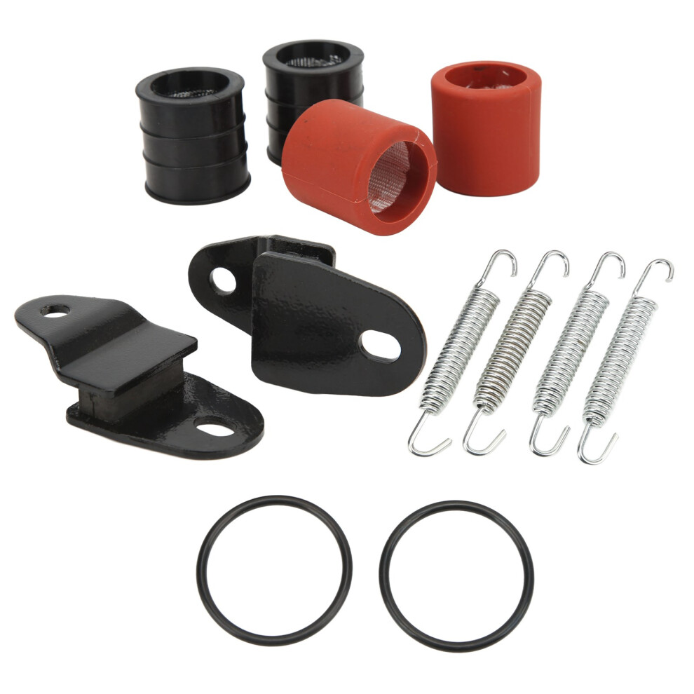 12Pcs Exhaust Muffler Gasket Spring Stay Kit For Banshee 350 Yfz350 8191357357960