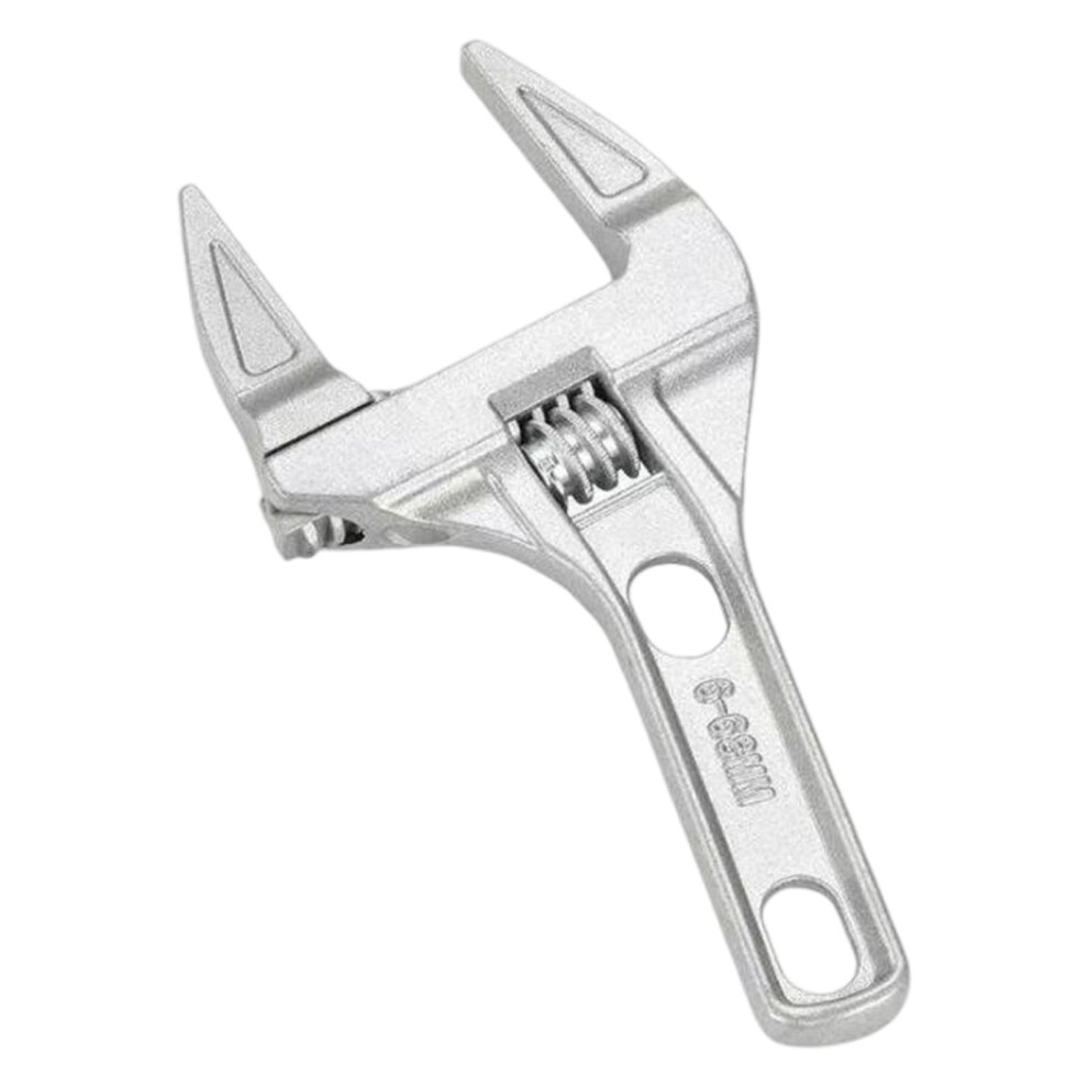 Adjustable Spanner, Wide Jaw, 20 Cm Length, Alloy Handle Sink Wrench For Bathroom And Kitchen Faucets, Plumbers Wrench 9105992863839