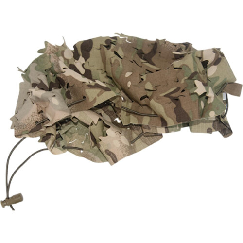 Combat Helmet FAST-Style Camouflage Leaf-Cut Pattern Military-Grade 1