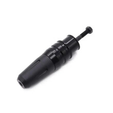 Motorcycle Frame Slider CNC Aluminum Anti-Falling Engine Protector Frame Protector Rod For Motorbike 1 Black
