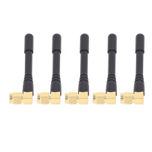 JB-GSM-030 5 Stück 3 dBi SMA-Steckerantenne 2,4 GHz/433 MHz