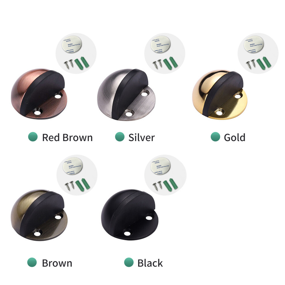 Stainless Steel Rubber Bumper Door Stop for Home Office and Bedroom-image-OPC-PMP5Y7Z-NEW