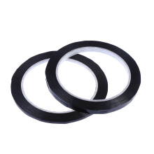 6St 3Mm Breite Whiteboard Raster Klebeband Selbstklebend (Schwarz)