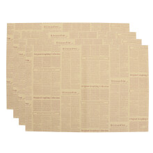 40 Hojas Papel Kraft Vintage Para Ramos Y Envoltorios Café