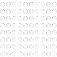 100 Unidades Almohadillas De Silicona Para Pendientes Antideslizantes