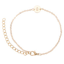 Women Bracelet Anklet Estilo Vintage Con Grabado G En Aleación