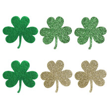 6Pcs Iron-on Patches Green Applique for Jacket DIY