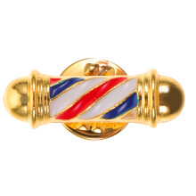 Broche Boutonnière Vintage En Pour Coiffeur
