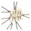 6 Pièces Pendentif Puzzle Décoration Cou 1