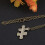 6 Pièces Pendentif Puzzle Décoration Cou 11