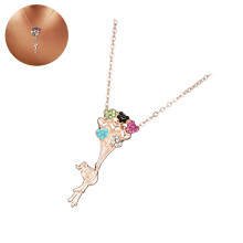 Collana Con Ciondolo Balloon Cristallo E