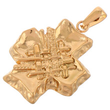 Cross Pendente In Acciaio Antica Religiosa Per Collana