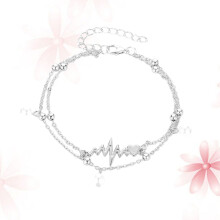 Fashion Charm Cavigliera Cardiaco