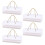 5 Pezzi Scatole Trasparenti Per Biscotti E Cupcake 4