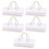 5 Pezzi Scatole Trasparenti Per Biscotti E Cupcake 2