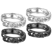 2 Pares De De Argola Para Homem Vintage