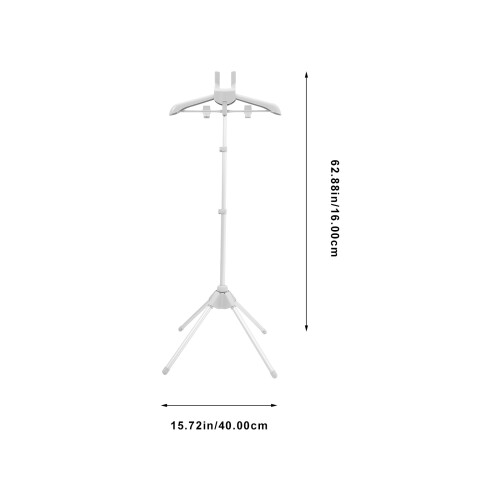 Ironing Steamer Bracket Klädhängare Teleskopisk Fällbar 2