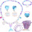 Conjunto Colar Concha Pulseira Cauda 7
