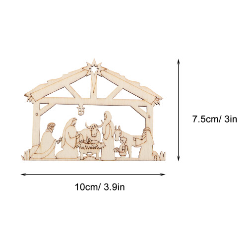 40 Peças Conjunto De Enfeites 3D 1