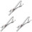 3Pcs De Gravata , Presilha Para Metal 7