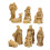 10 Unidades Miniaturas De Jesus Para De Natal 7