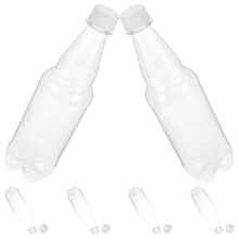 6Pcs Hållbara Saftflaskor Multifunktions Vinflaskor