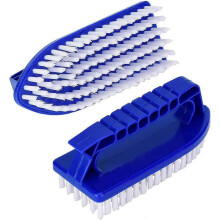 2024 2 Pack Swimming Pool Plastic Cleaning Brush Heads Pool Brush Blue Swimming Pool Brush Heads Pool Wall Cleaning Supplies