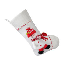 Present Bag Large Santa/Snowman/Elk/Penguins Christmas-snowman