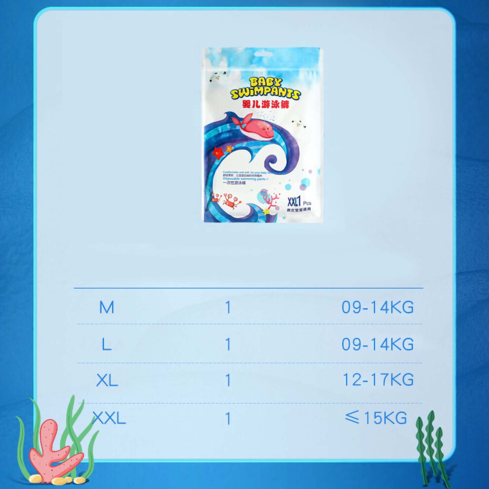 Baby Swimming Diaper M Waterproof Leakproof Breathable Toddler Swim Diaper-image-OPC-PMP6K97-NEW