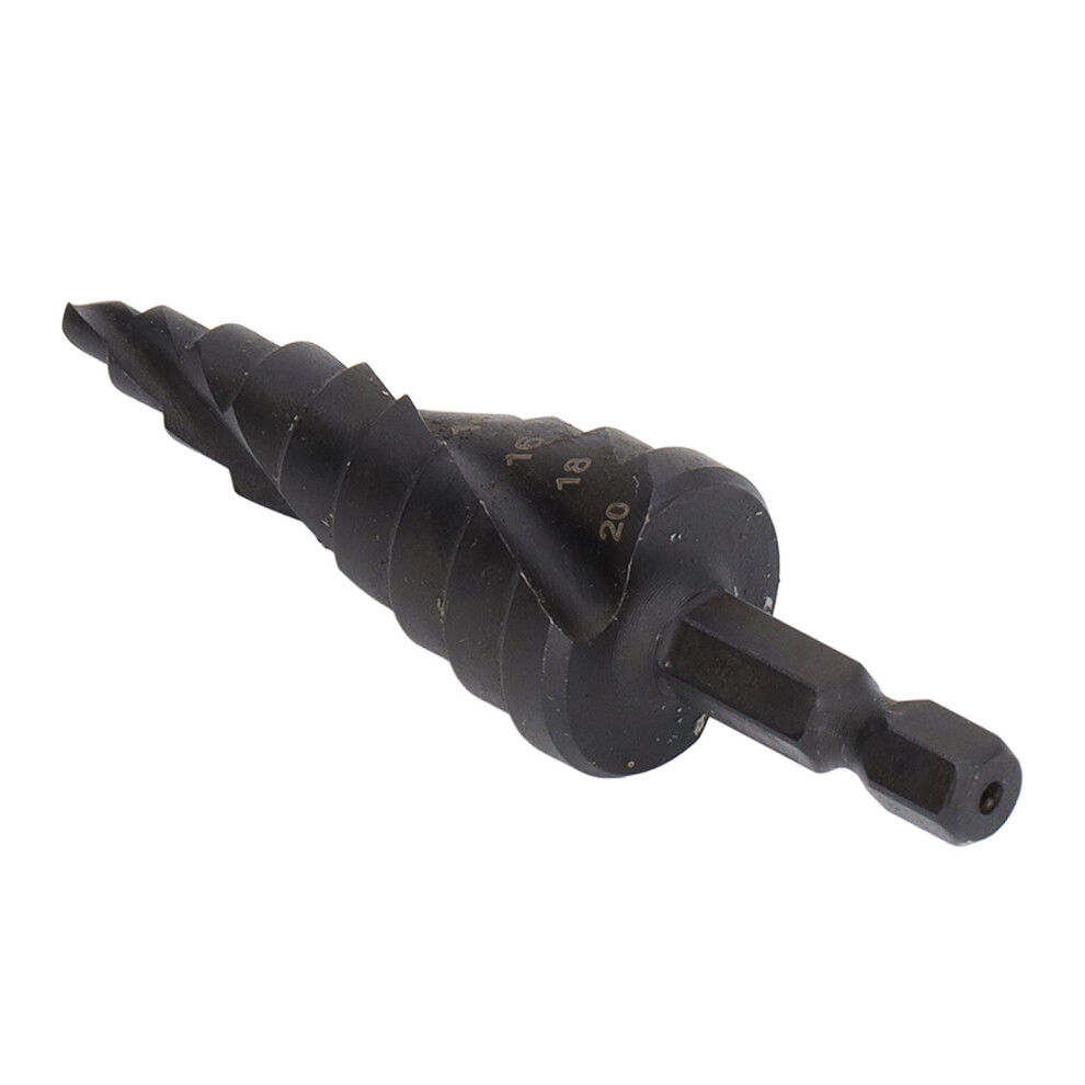Pagoda Style Hss Step Drill Bit 9 Steps 4-20Mm For Metal Reaming With Hex Shank 4671357363450