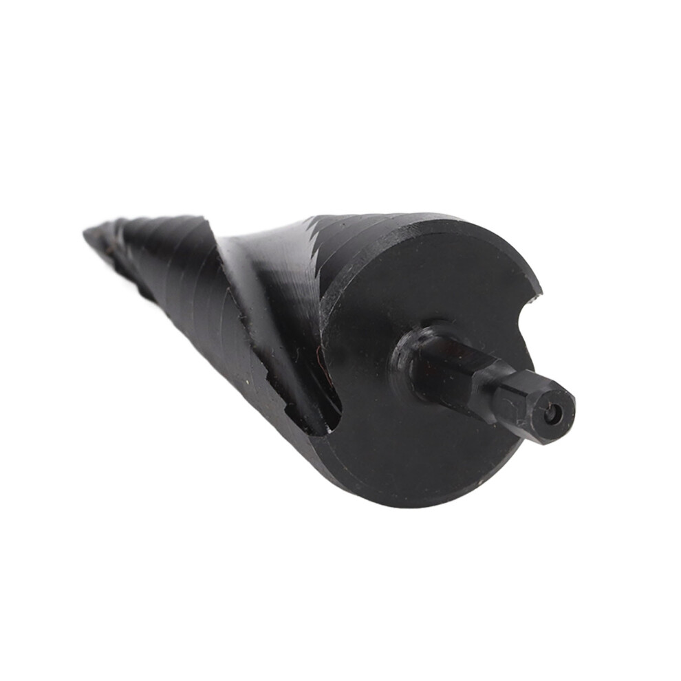 Black Hss Spiral Groove Step Drill 15 Steps 4-32Mm Reamer For Metal Hex Shank 7901357363516