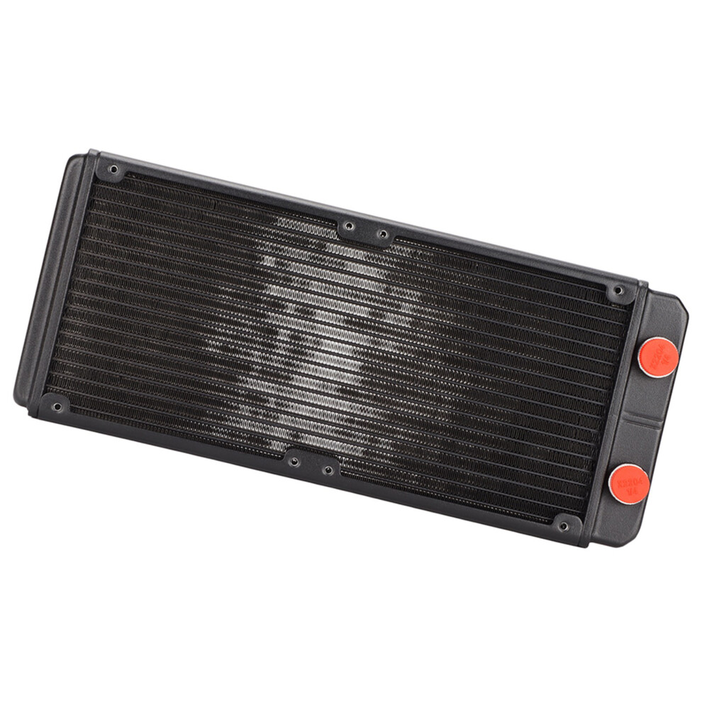 Water Cooling Radiator 18 Tubes 1Bar Pressure Test For Cpu, 279X119x27mm 3641357364093