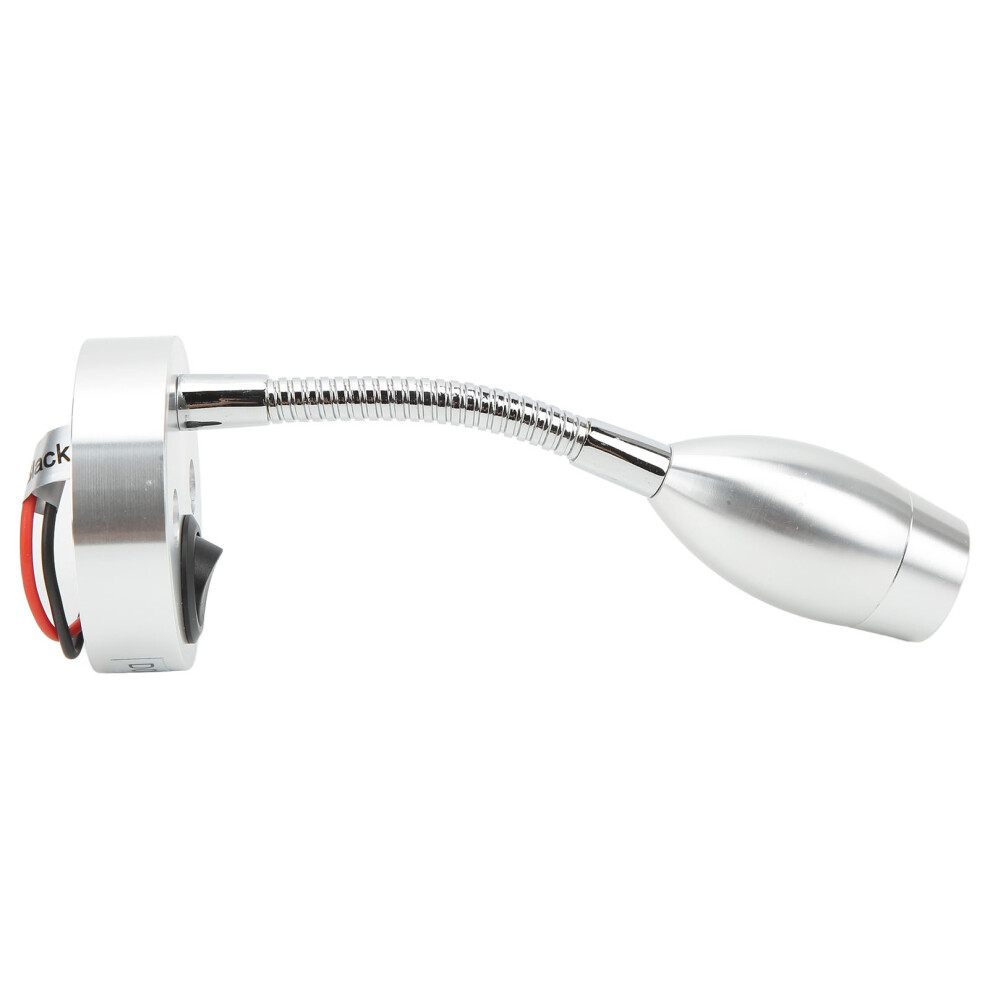 Adjustable Rv Led Bedside Reading Lamp 12-24V For Boat 3W Warm White 5091357365015