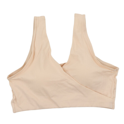 Fleischfarbene Wireless-Nursing-Bh – Baumwolle & Polyurethan, M 1