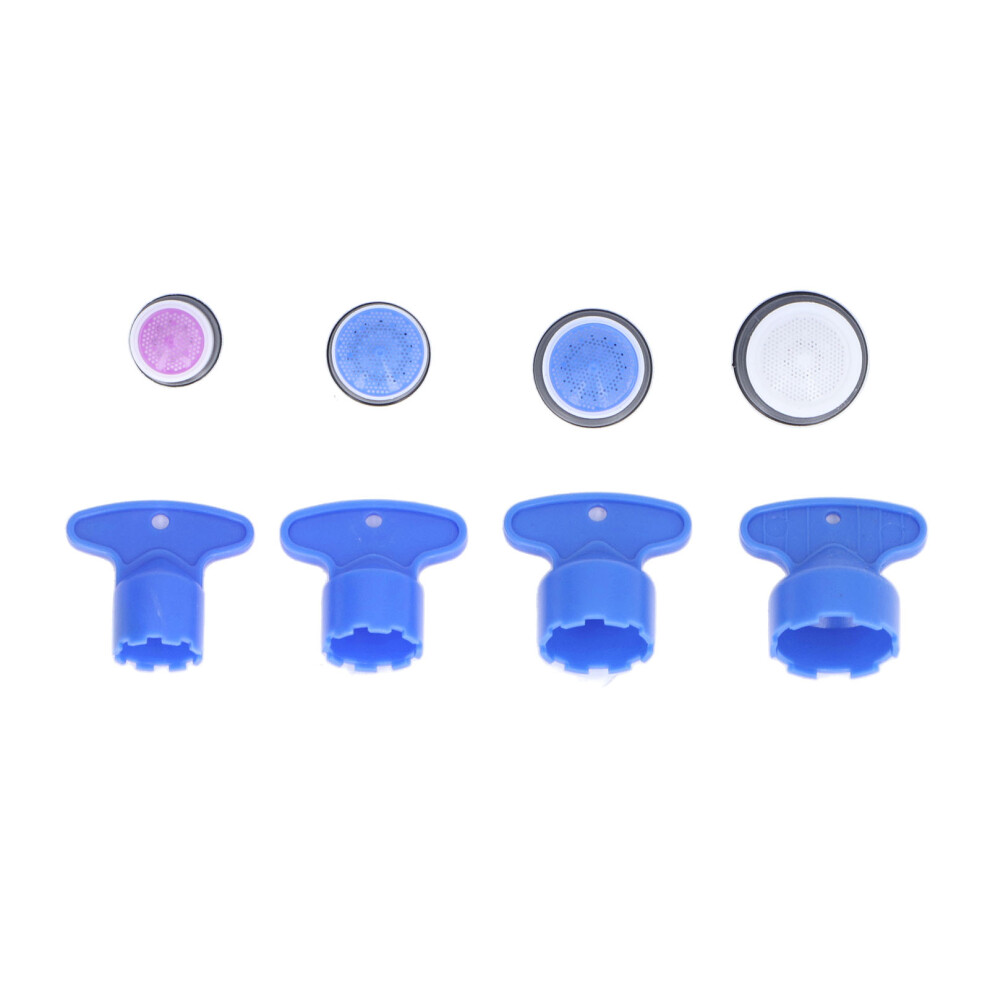 Versatile 8Pcs Faucet Aerator And Wrench Kit For 16.5Mm To 24.5Mm Taps 4041357365240