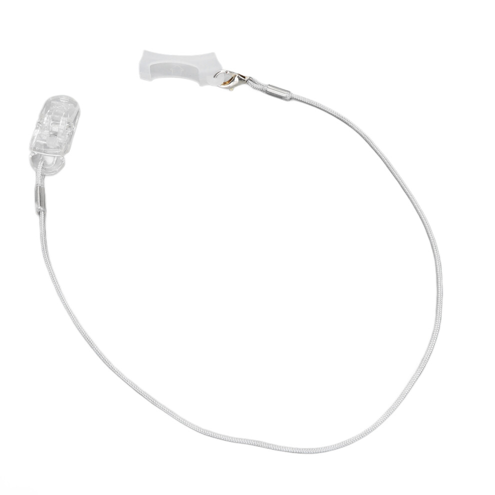 Hearing Aid Single Clip Rope Fixation Holder Lanyard for Seniors A13