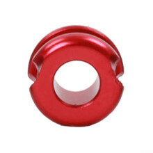 Metal Peep Sight For Compound Bow Aluminum Alloy Hole Size 1/4 And 3/16 Inch Black Red Blue Model Red 45732