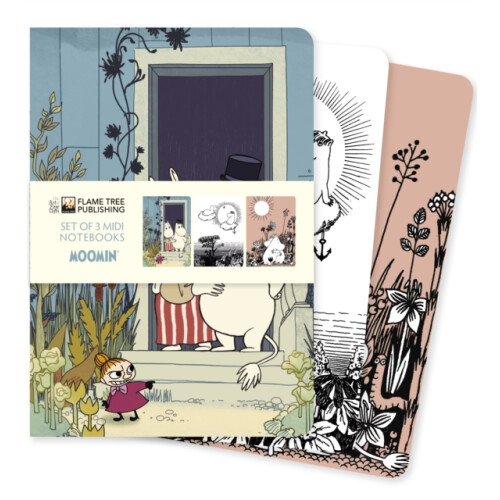 Moomin Set of 3 Midi Notebooks Other Book