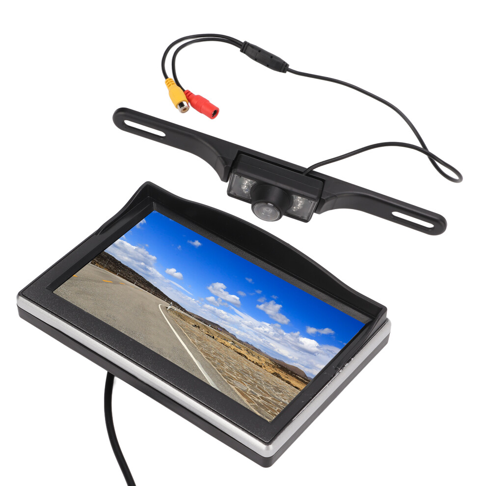 5In Rearview Backup Camera System Kit V1 V2 1024X600 Hd For Vehicles 8031357367449
