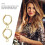40 Unidades Para Pendientes Aro Dorado Accesorios 9