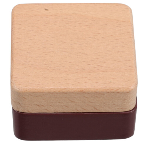 Baby Tooth Keepsake Box Madera A Mano Almacenamiento