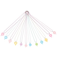60 Unidades Collar Para Niñas Con Colgante De Macarrón