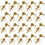 40 Unidades De Pendientes De Inoxidable Con Pines Para 7