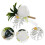 Elegant Groom Boutonniere Artificiale Per Matrimonio 10