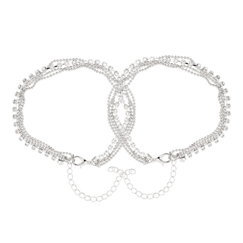 2 Pezzi Cavigliera Con A E
