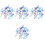 4 Ensembles Découpes Miniatures Thème Croix Poisson Pour Baptême 5