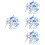 4 Ensembles Découpes Miniatures Thème Croix Poisson Pour Baptême 8