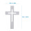 4 Ensembles Découpes Miniatures Thème Croix Poisson Pour Baptême 11